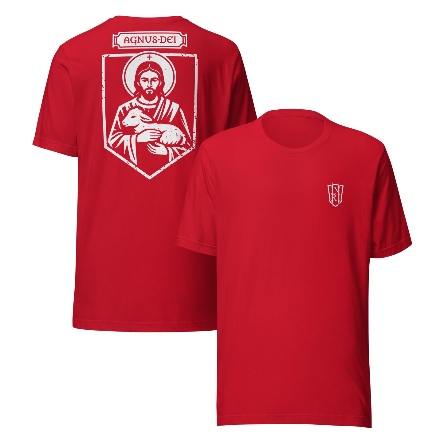 Agnus Dei, Lamb of God Christ Icon Graphic T-Shirt - Inken Image