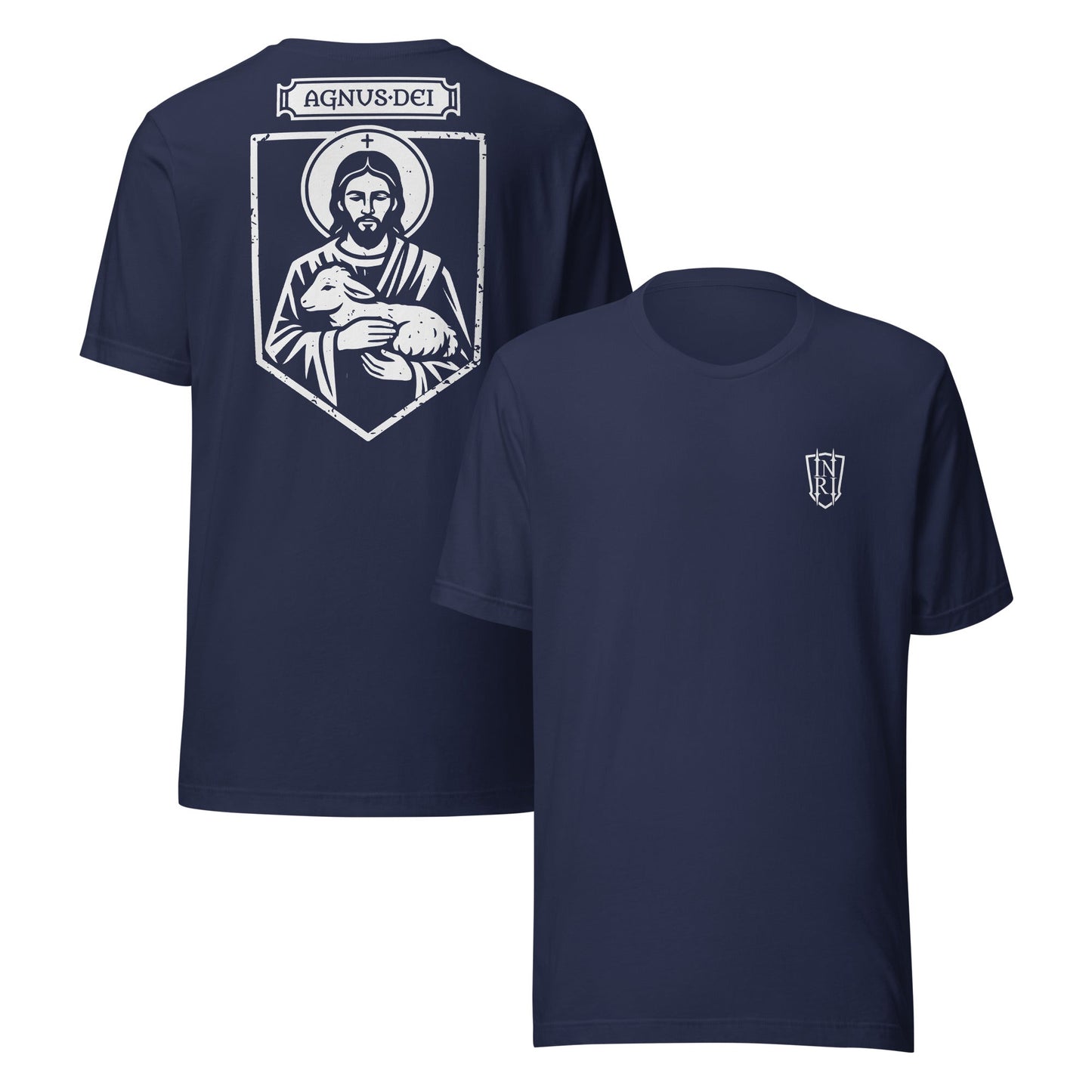 Agnus Dei, Lamb of God Christ Icon Graphic T-Shirt - Inken Image
