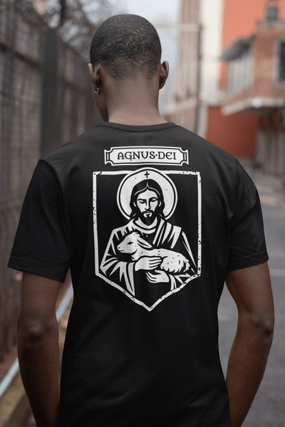 Agnus Dei, Lamb of God Christ Icon Graphic T-Shirt - Inken Image