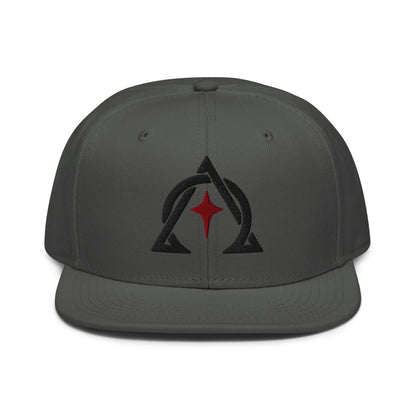 Alpha and Omega Interwoven 3D Puff Snapback - Inken Image