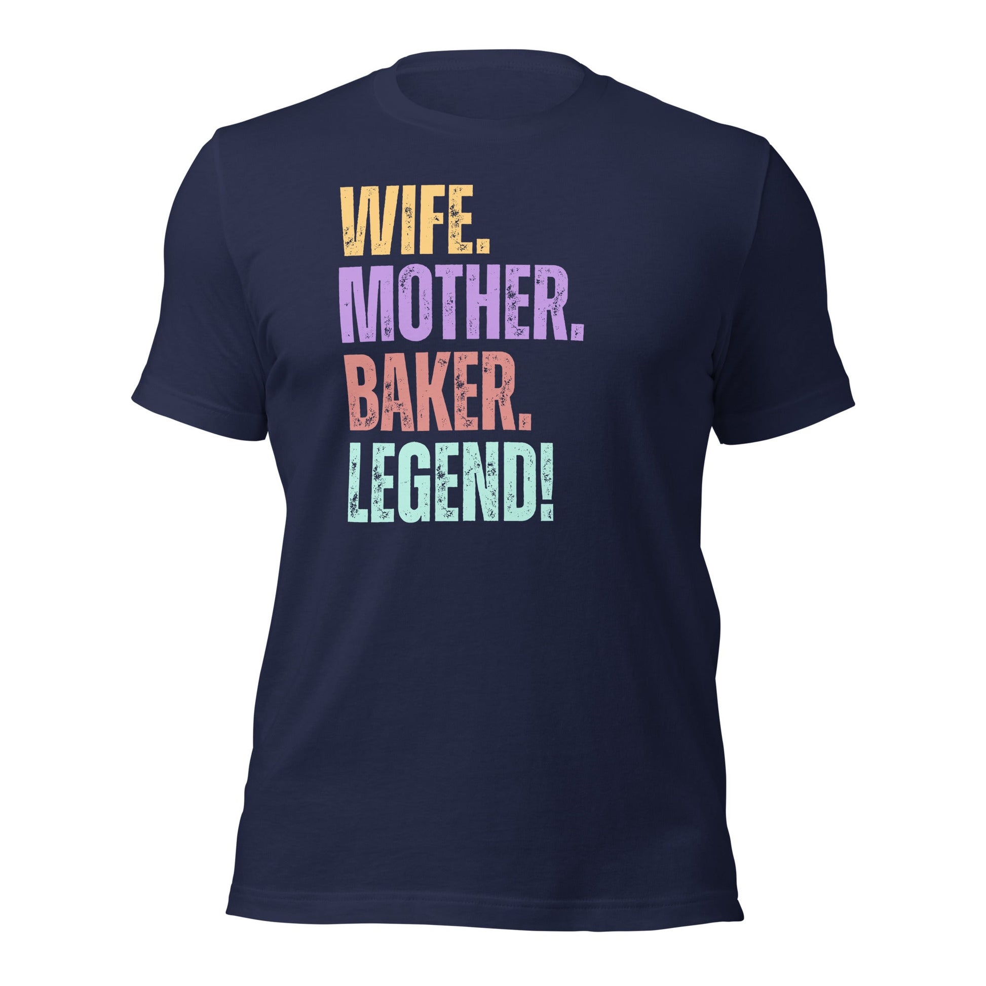 Baker Legend Wife Shirt Fun Mom Baking Tee - Inken Image