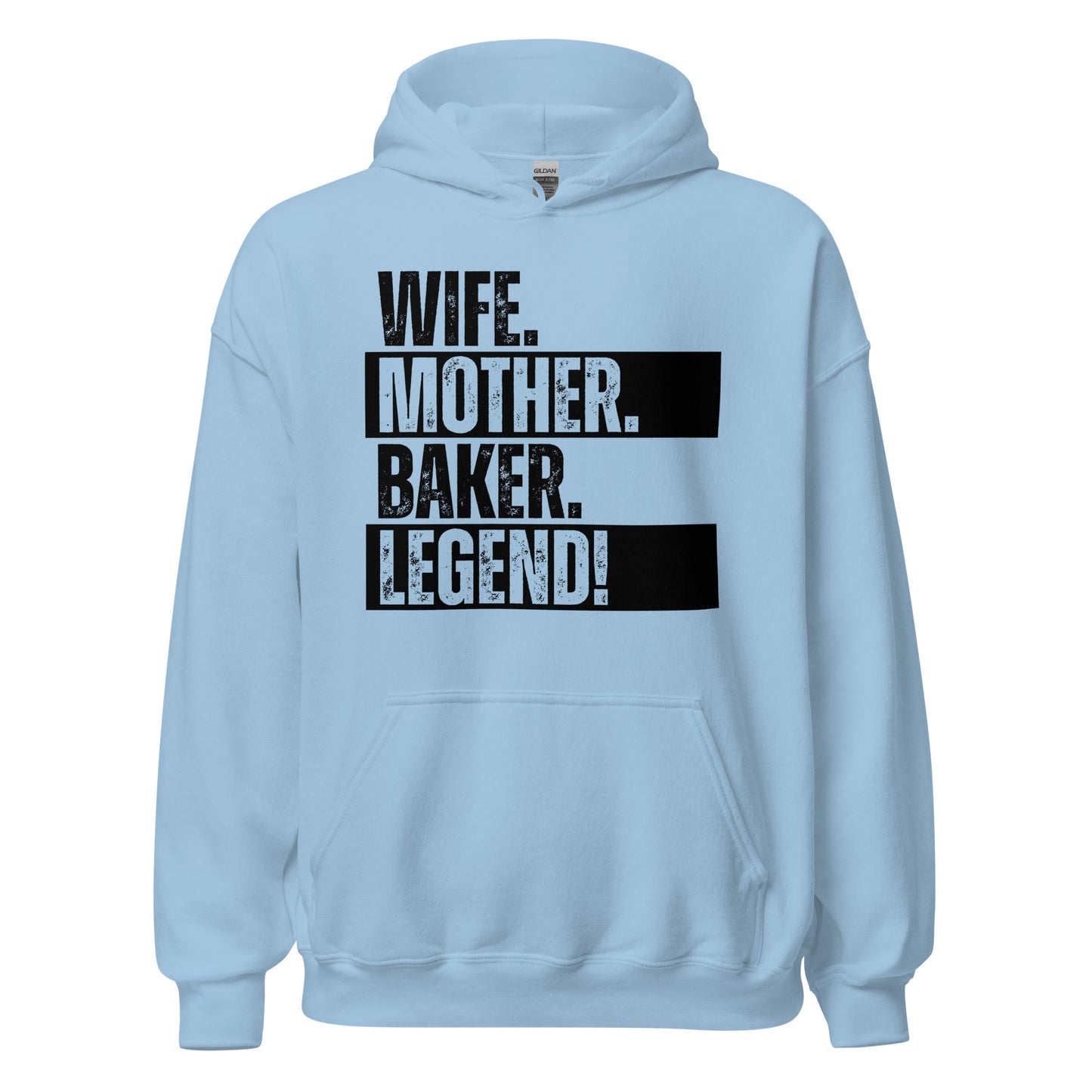 Baker Mom Hoodie Legend Baking Wife Hoodie Sweatshirt - Inken Image