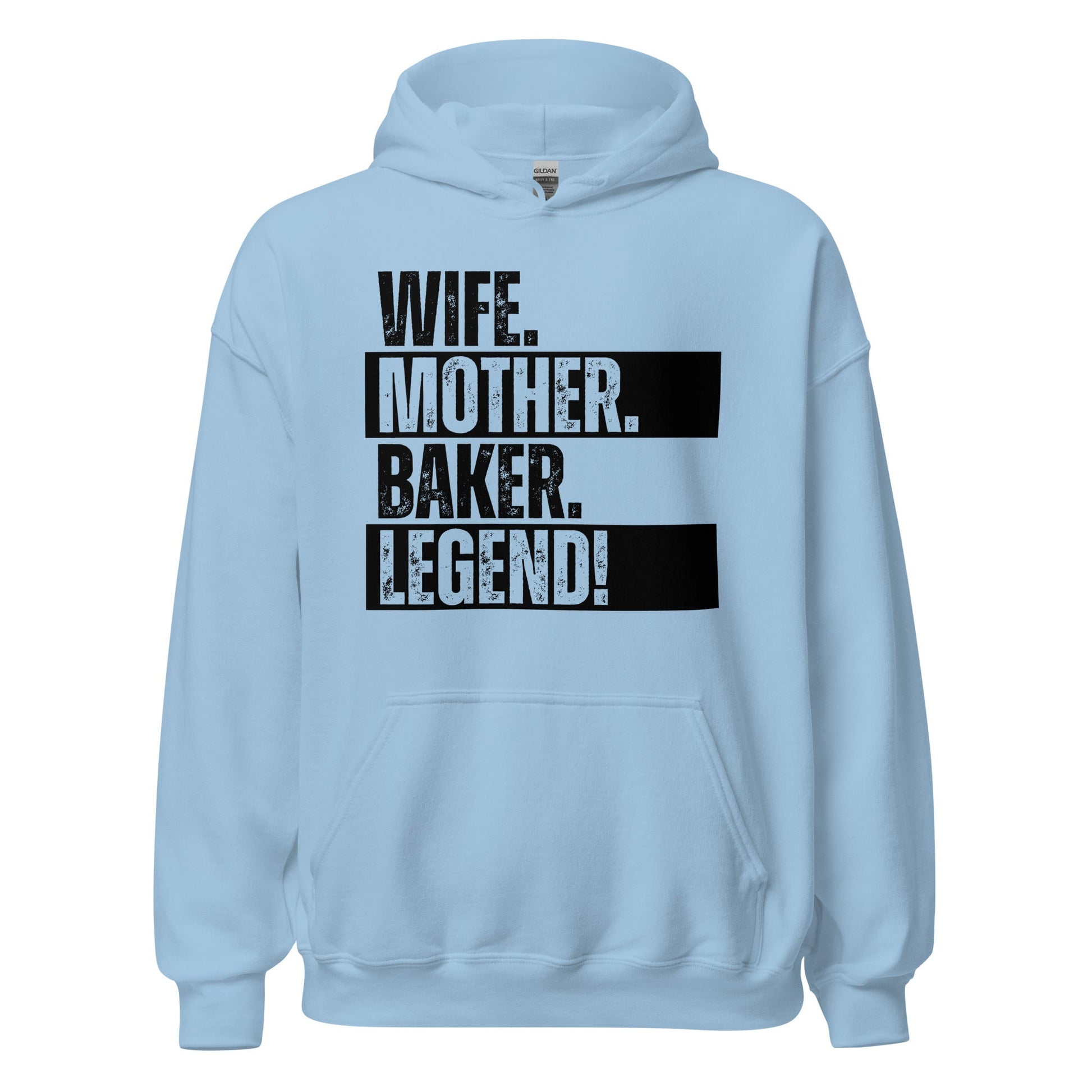 Baker Mom Hoodie Legend Baking Wife Hoodie Sweatshirt - Inken Image