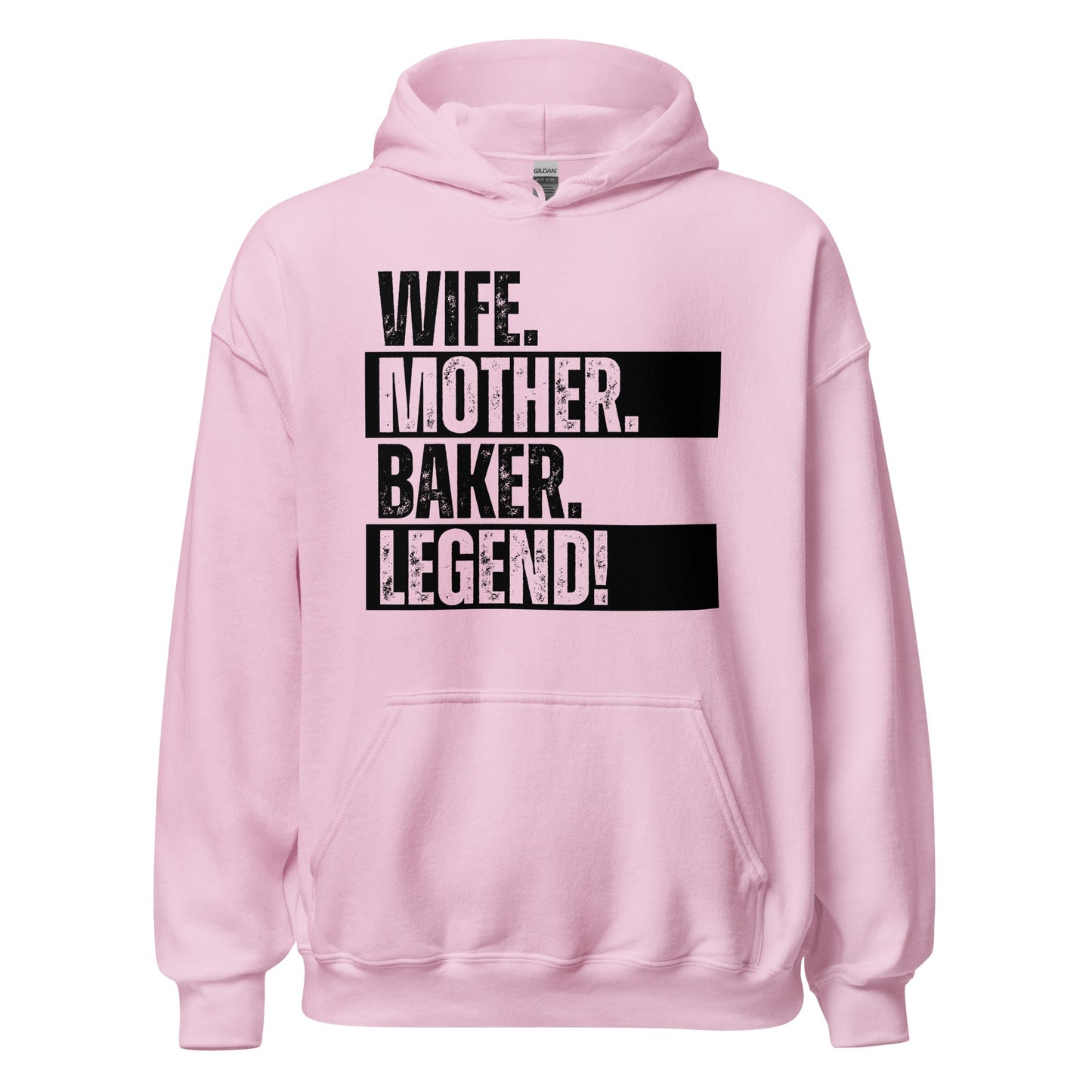 Baker Mom Hoodie Legend Baking Wife Hoodie Sweatshirt - Inken Image
