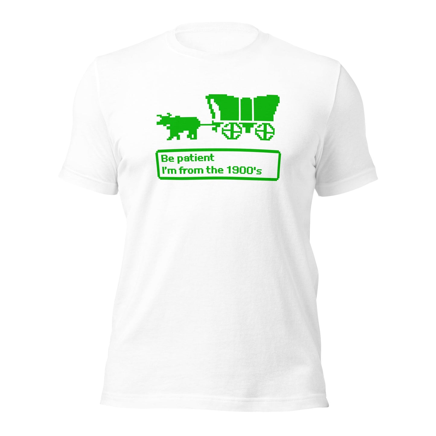 Be Patient I’m From the 1900’s Retro Oregon Trail Gamer T-Shirt - Inken Image