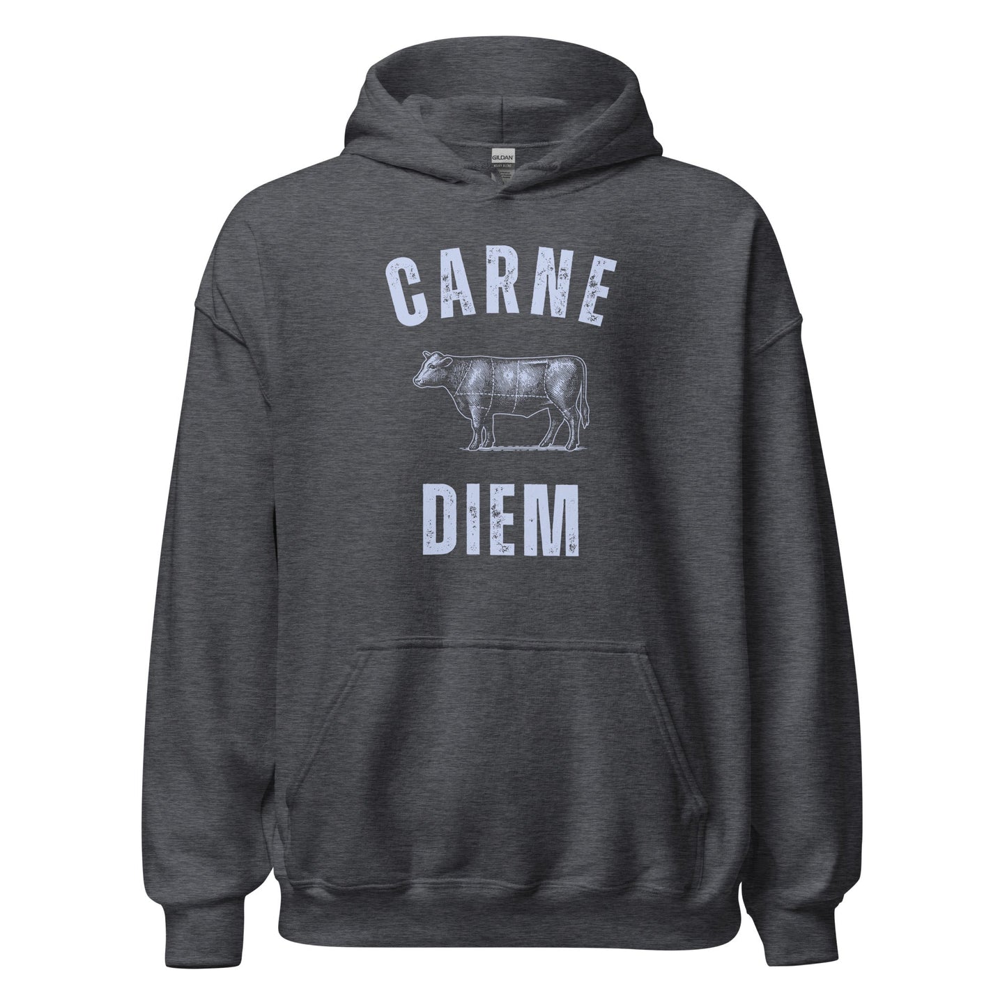 Carne Diem Grill Masters Vintage Butcher Chart Hoodie - Inken Image