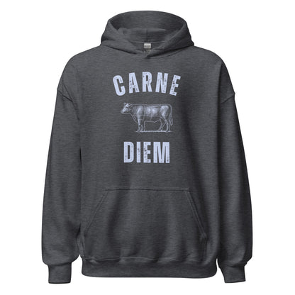 Carne Diem Grill Masters Vintage Butcher Chart Hoodie - Inken Image