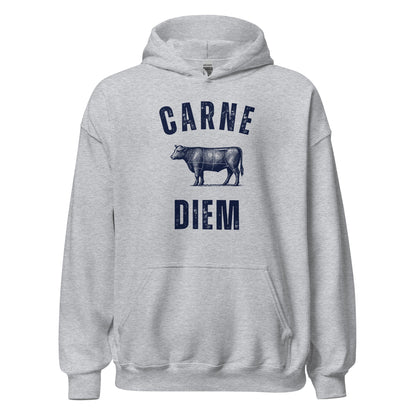 Carne Diem Grill Masters Vintage Butcher Chart Hoodie - Inken Image