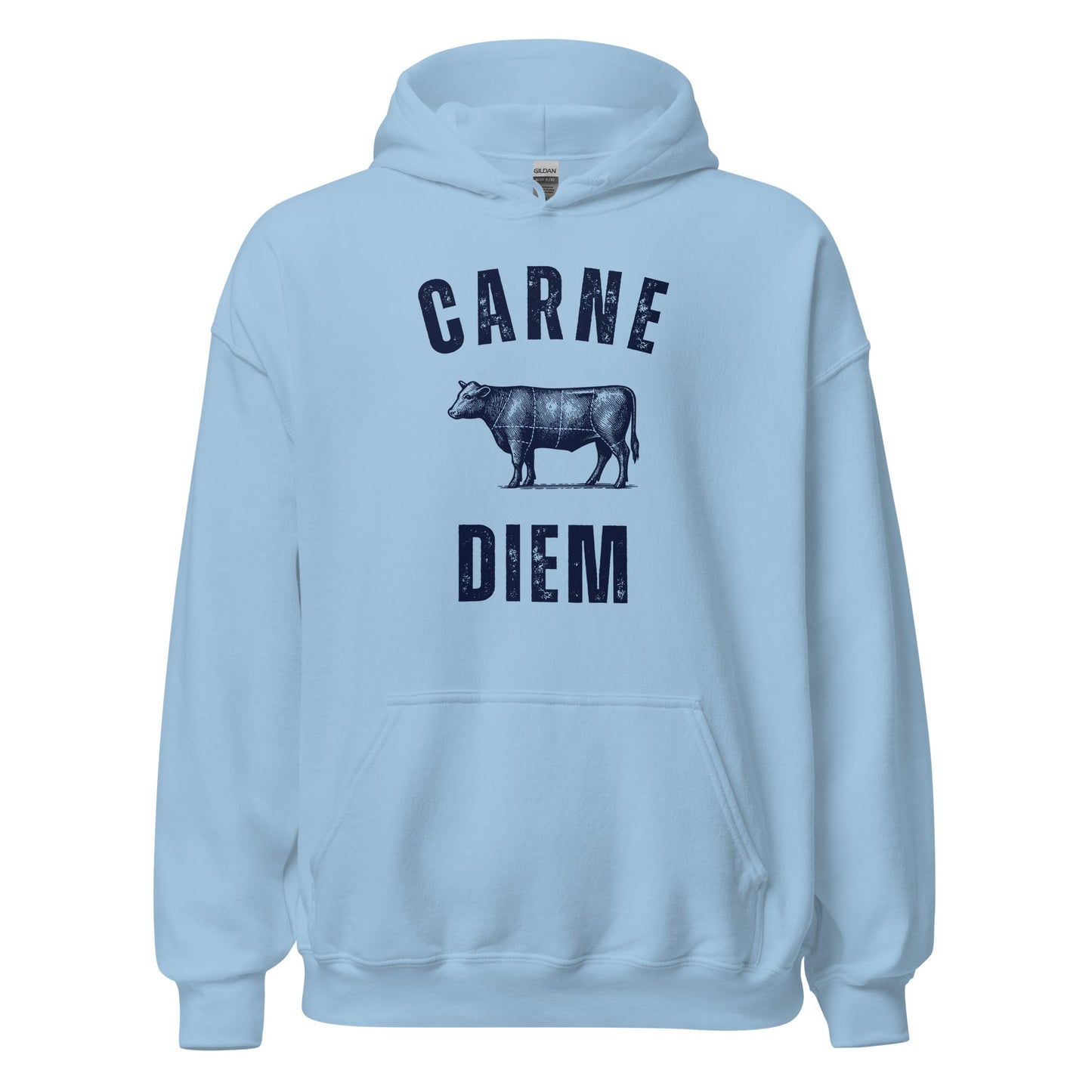 Carne Diem Grill Masters Vintage Butcher Chart Hoodie - Inken Image