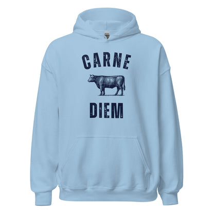 Carne Diem Grill Masters Vintage Butcher Chart Hoodie - Inken Image