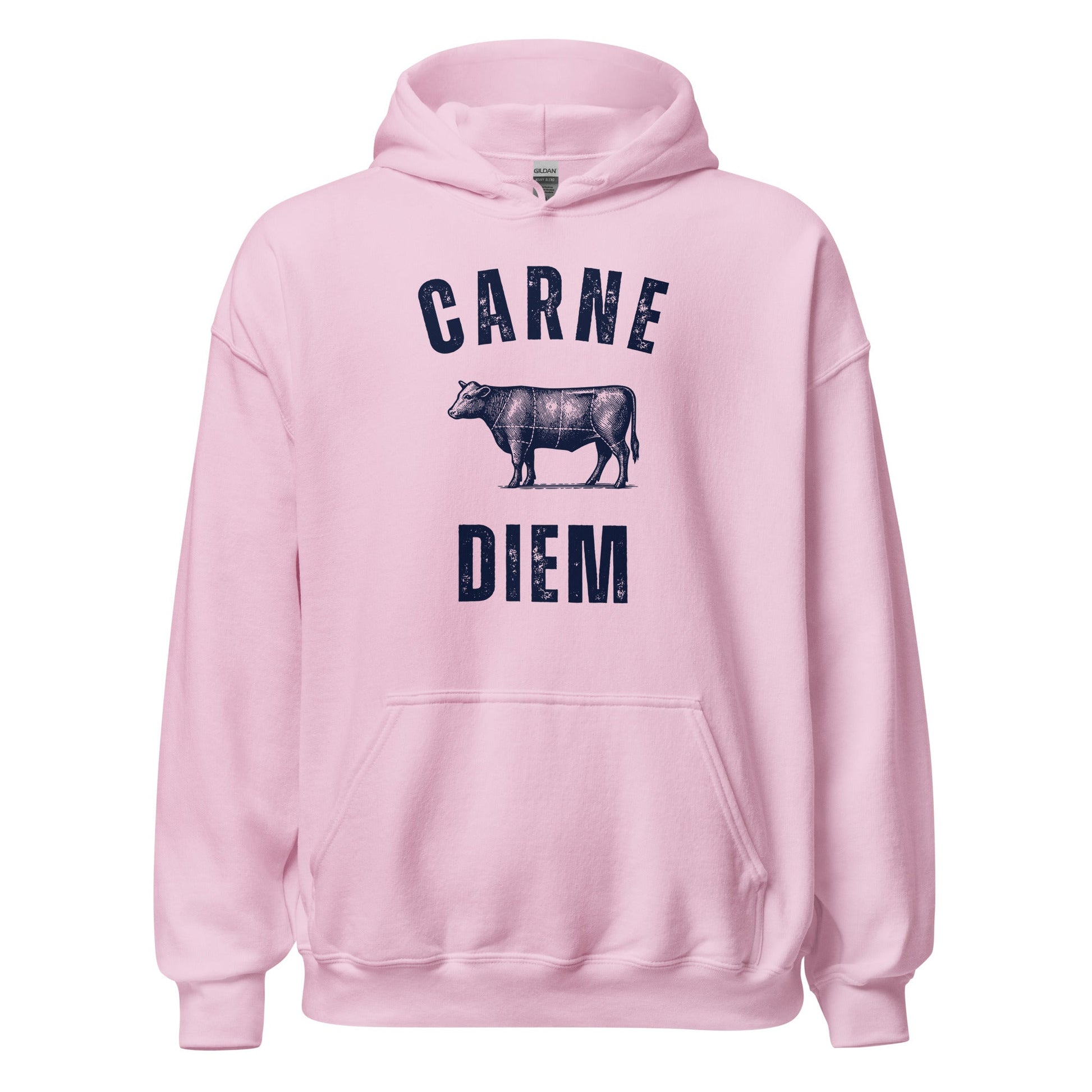 Carne Diem Grill Masters Vintage Butcher Chart Hoodie - Inken Image