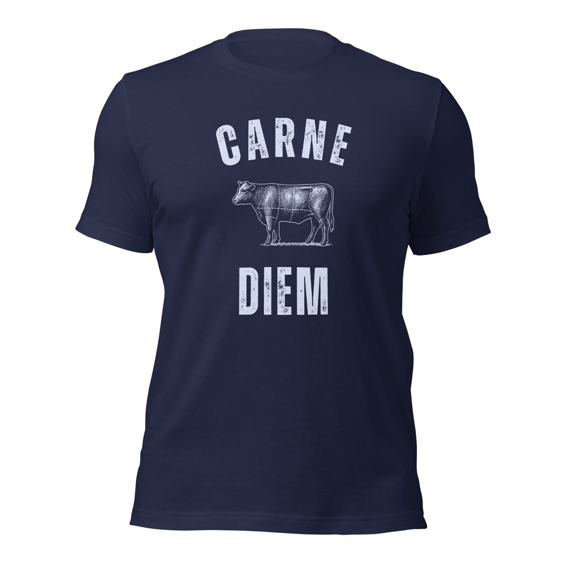 Carne Diem Grill Masters Vintage Butcher Chart T-Shirt - Inken Image
