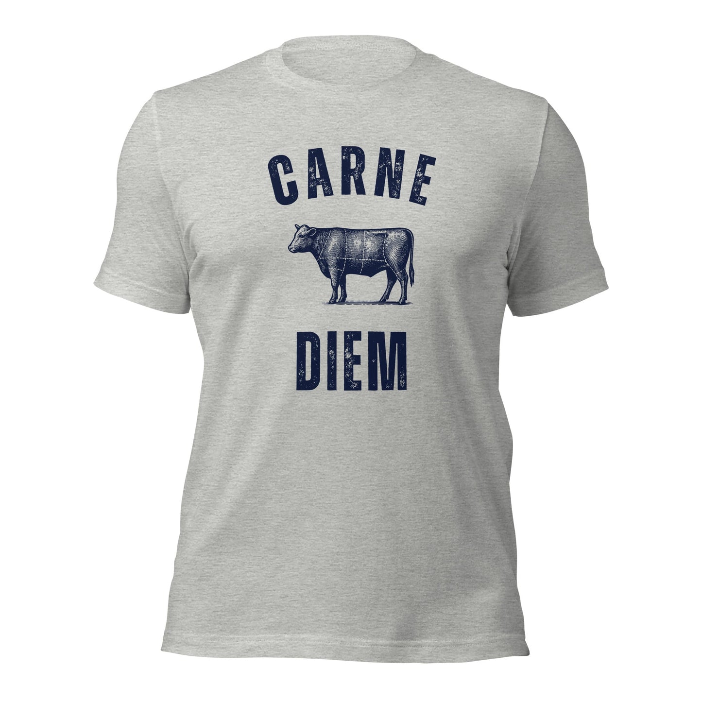 Carne Diem Grill Masters Vintage Butcher Chart T-Shirt - Inken Image