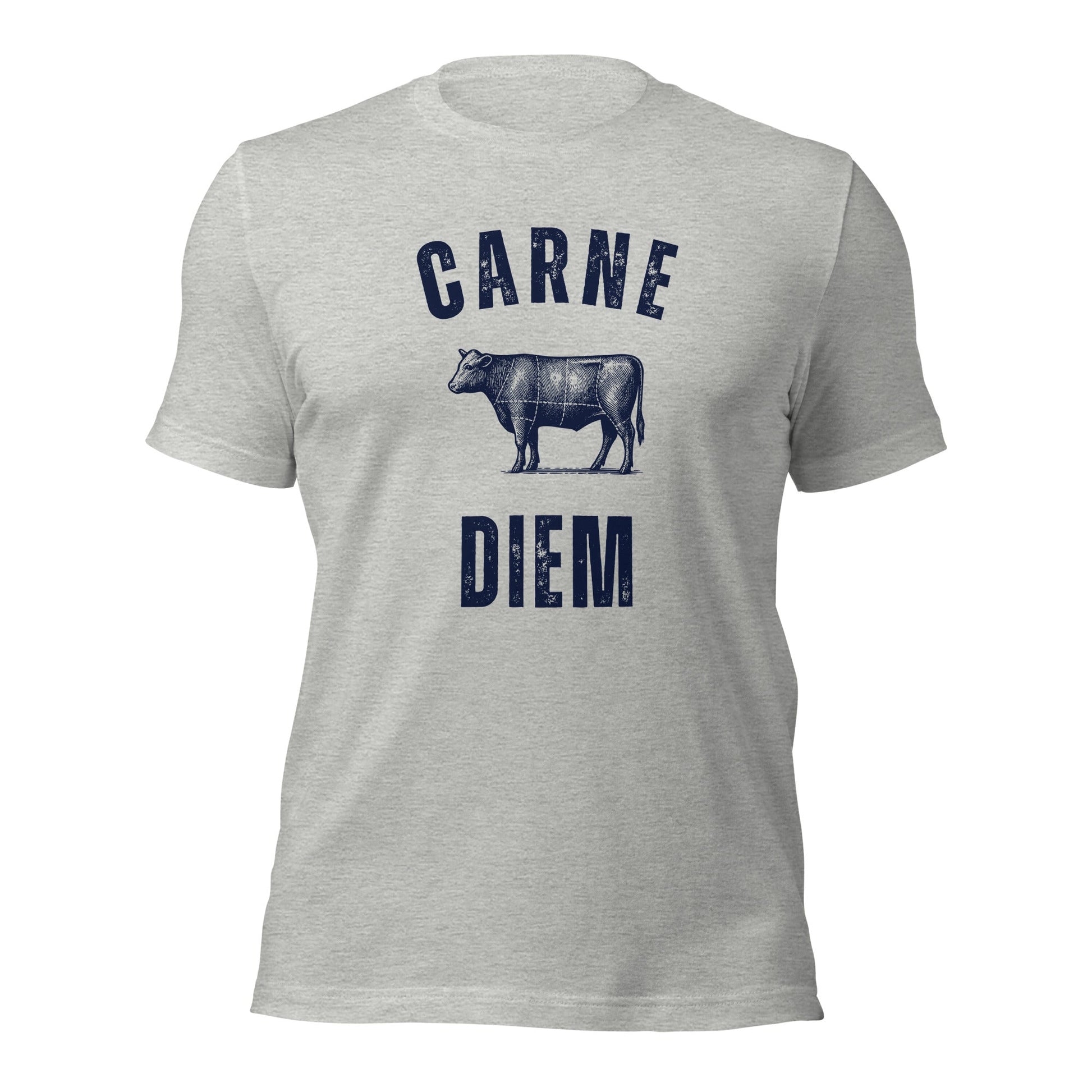 Carne Diem Grill Masters Vintage Butcher Chart T-Shirt - Inken Image