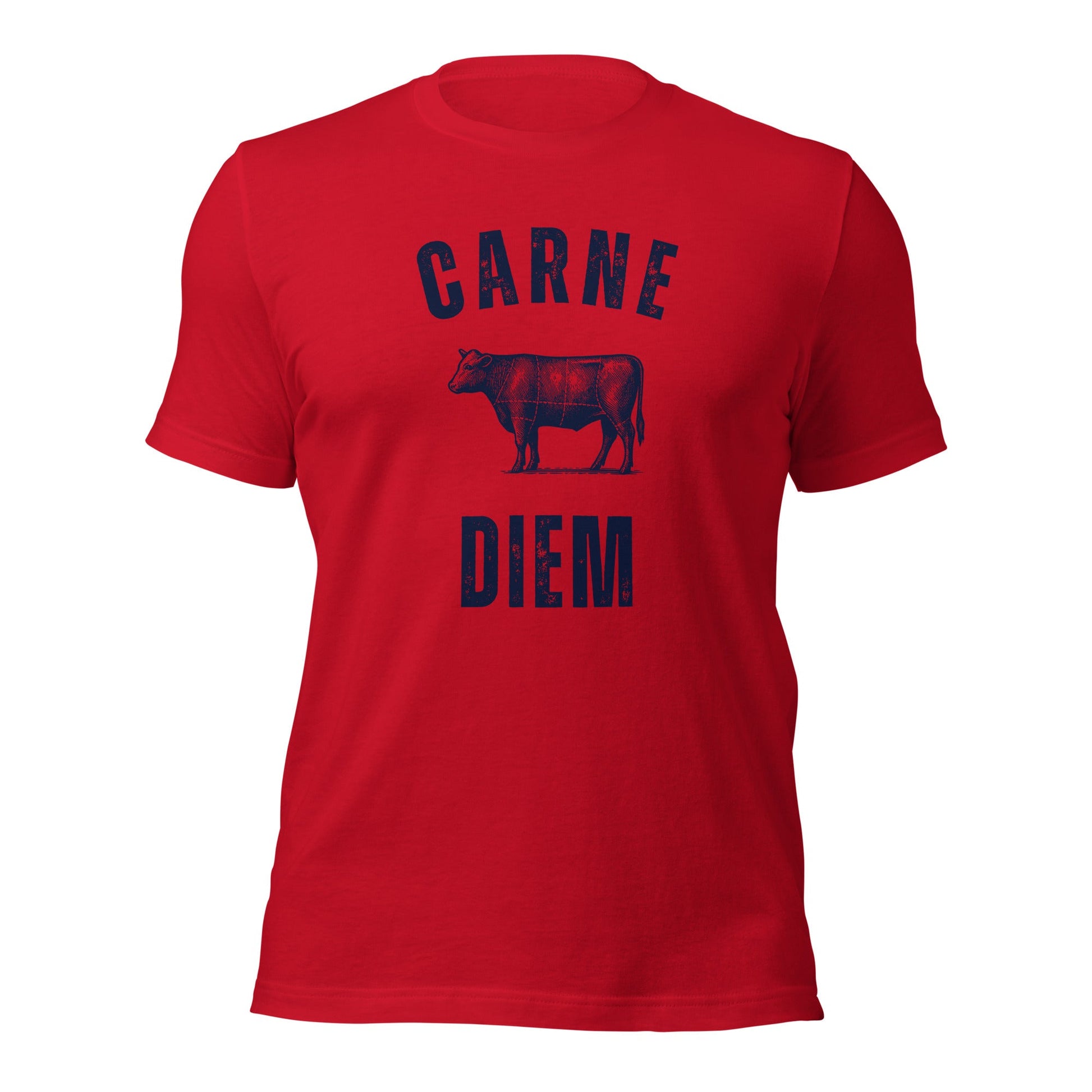 Carne Diem Grill Masters Vintage Butcher Chart T-Shirt - Inken Image