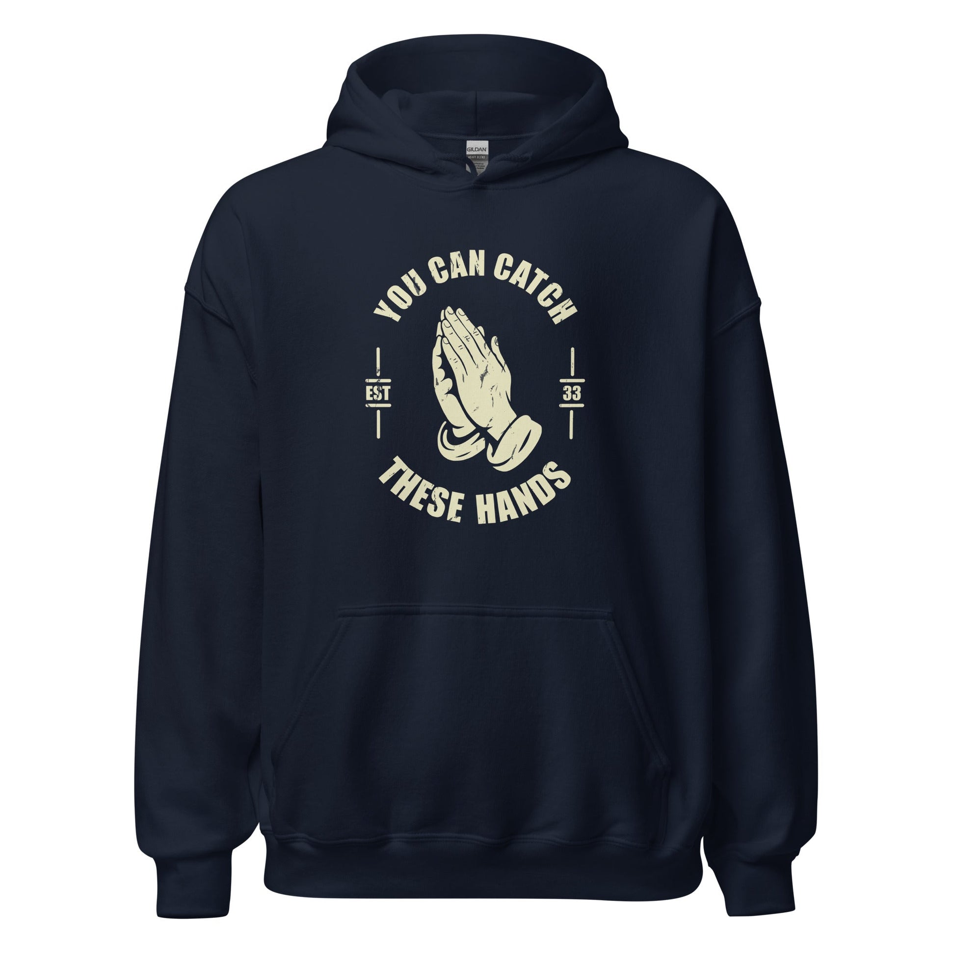 Catch These Hands Prayer Parody Hoodie - Inken Image