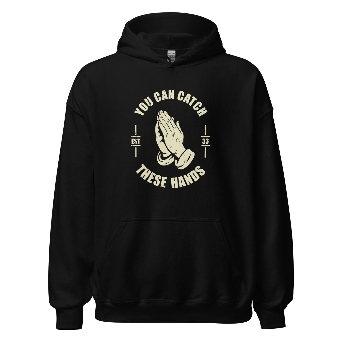Catch These Hands Prayer Parody Hoodie - Inken Image