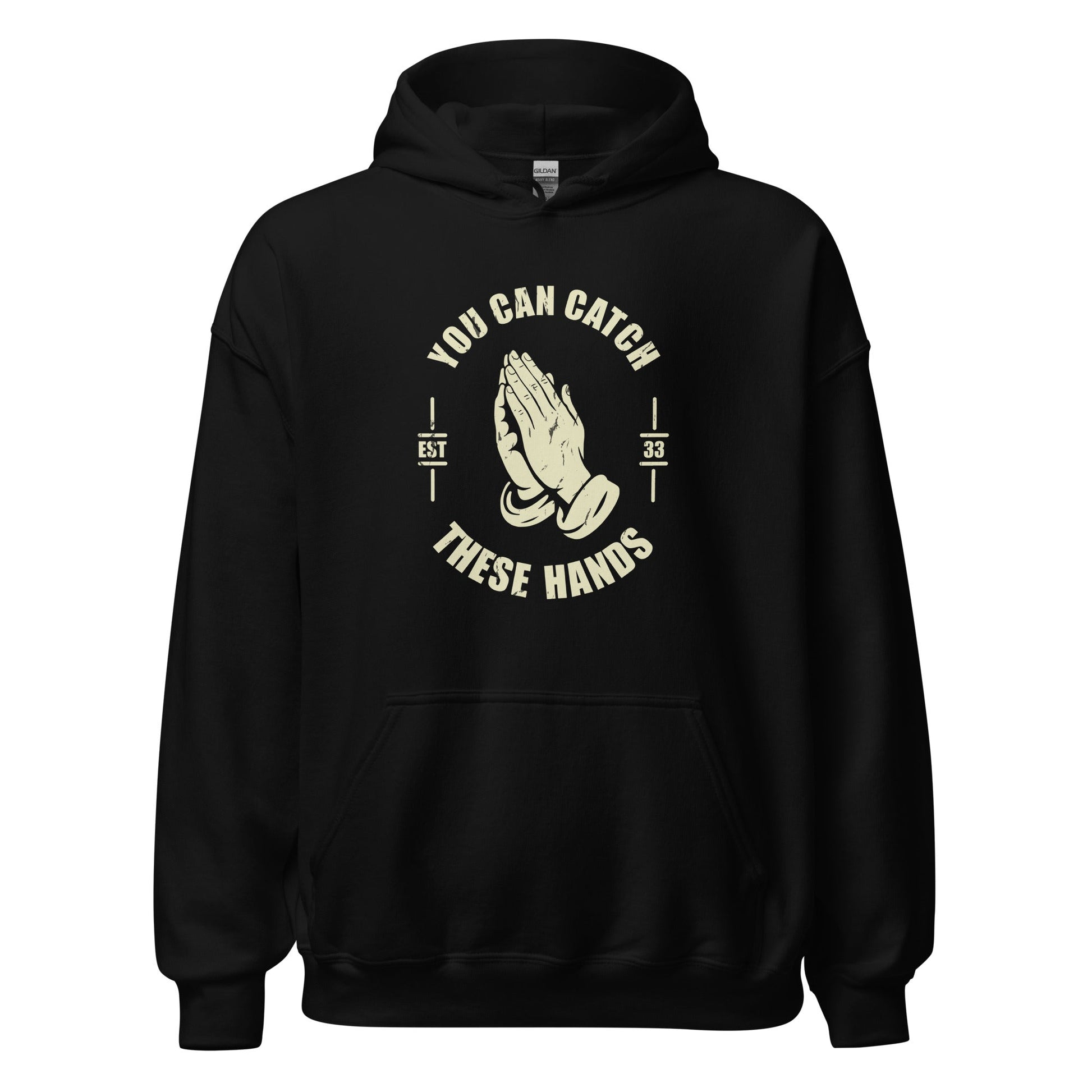 Catch These Hands Prayer Parody Hoodie - Inken Image