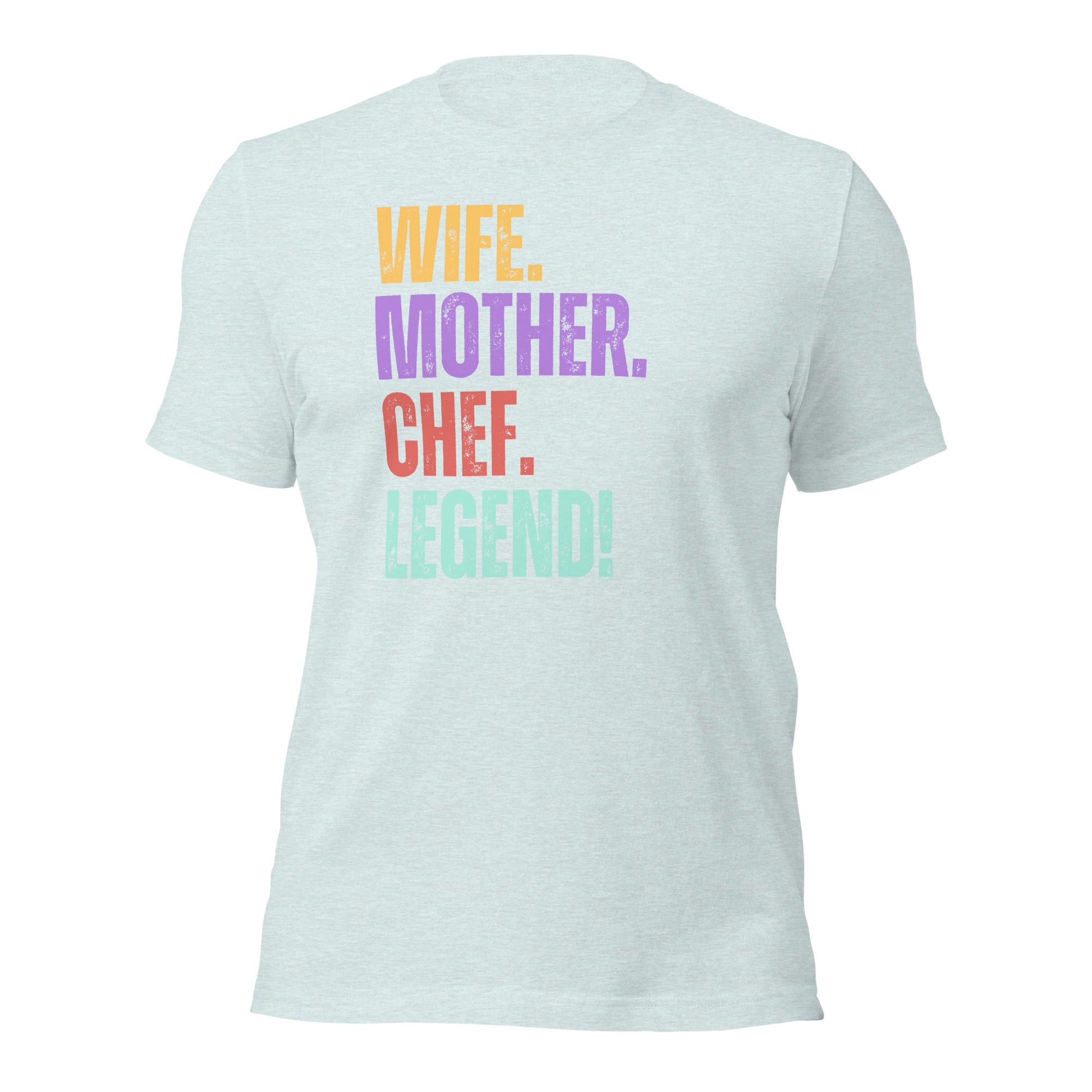 Chef Legend Wife Shirt Fun Mom Cooking Tee - Inken Image