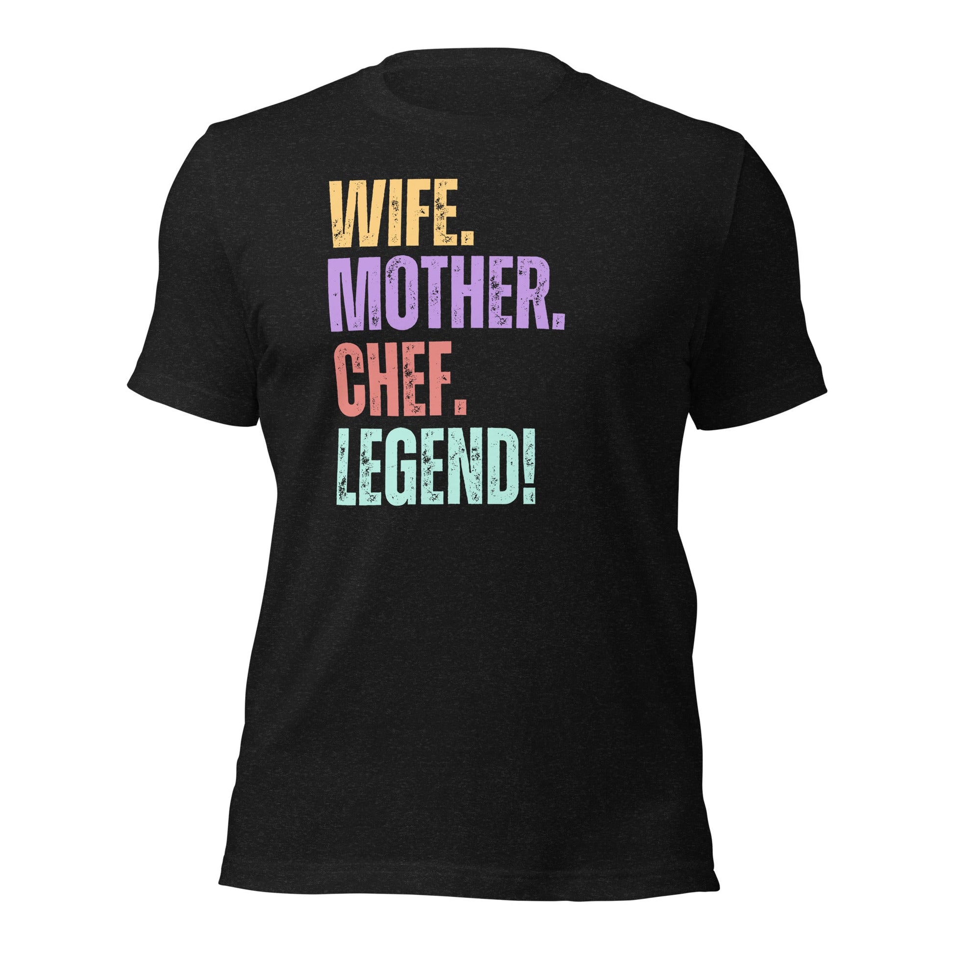 Chef Legend Wife Shirt Fun Mom Cooking Tee - Inken Image
