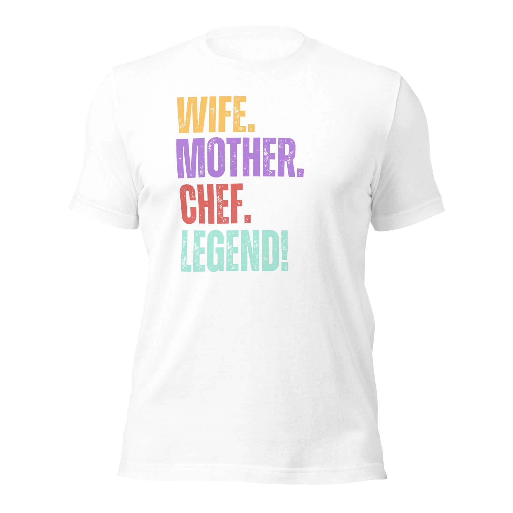 Chef Legend Wife Shirt Fun Mom Cooking Tee - Inken Image