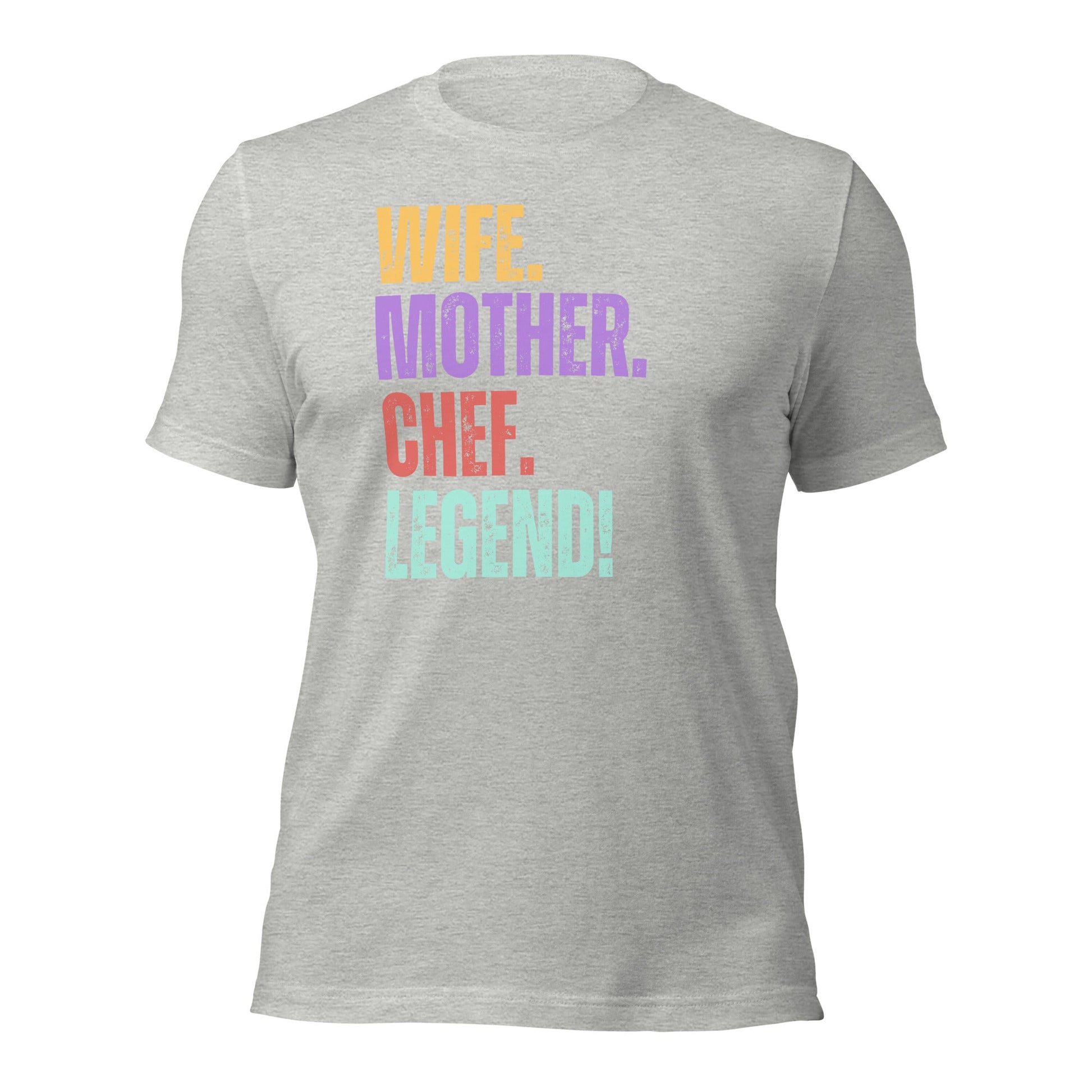 Chef Legend Wife Shirt Fun Mom Cooking Tee - Inken Image