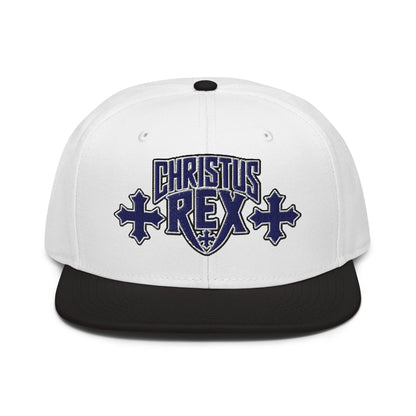 Christus Rex Flat Stitch Snapback - Inken Image