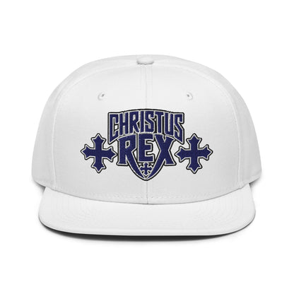 Christus Rex Flat Stitch Snapback - Inken Image