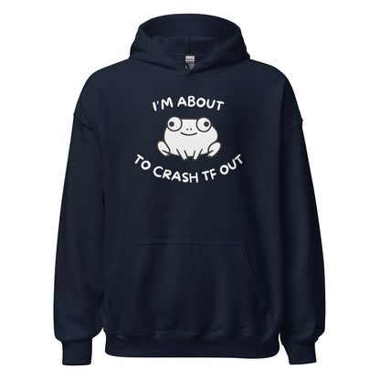 Crash TF Out Frog Hoodie - Inken Image