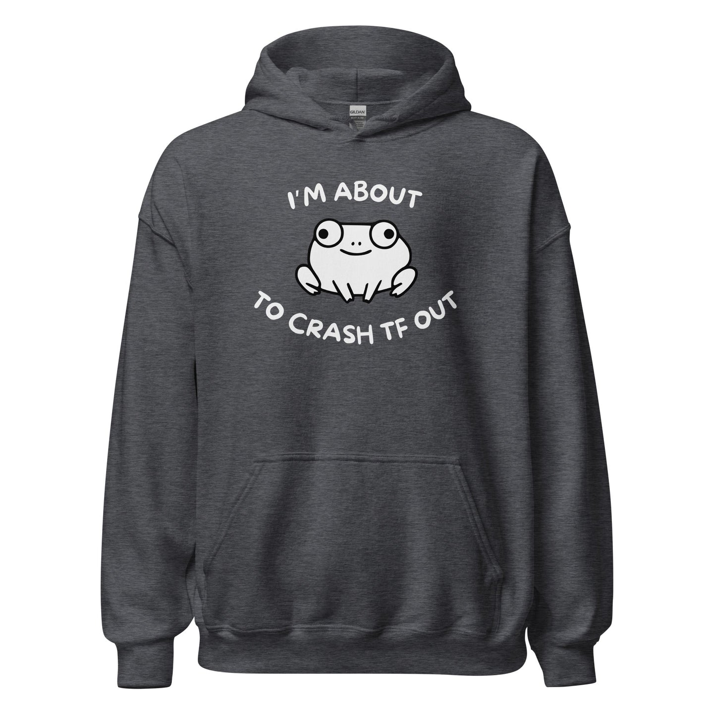 Crash TF Out Frog Hoodie - Inken Image