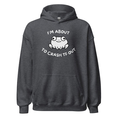 Crash TF Out Frog Hoodie - Inken Image