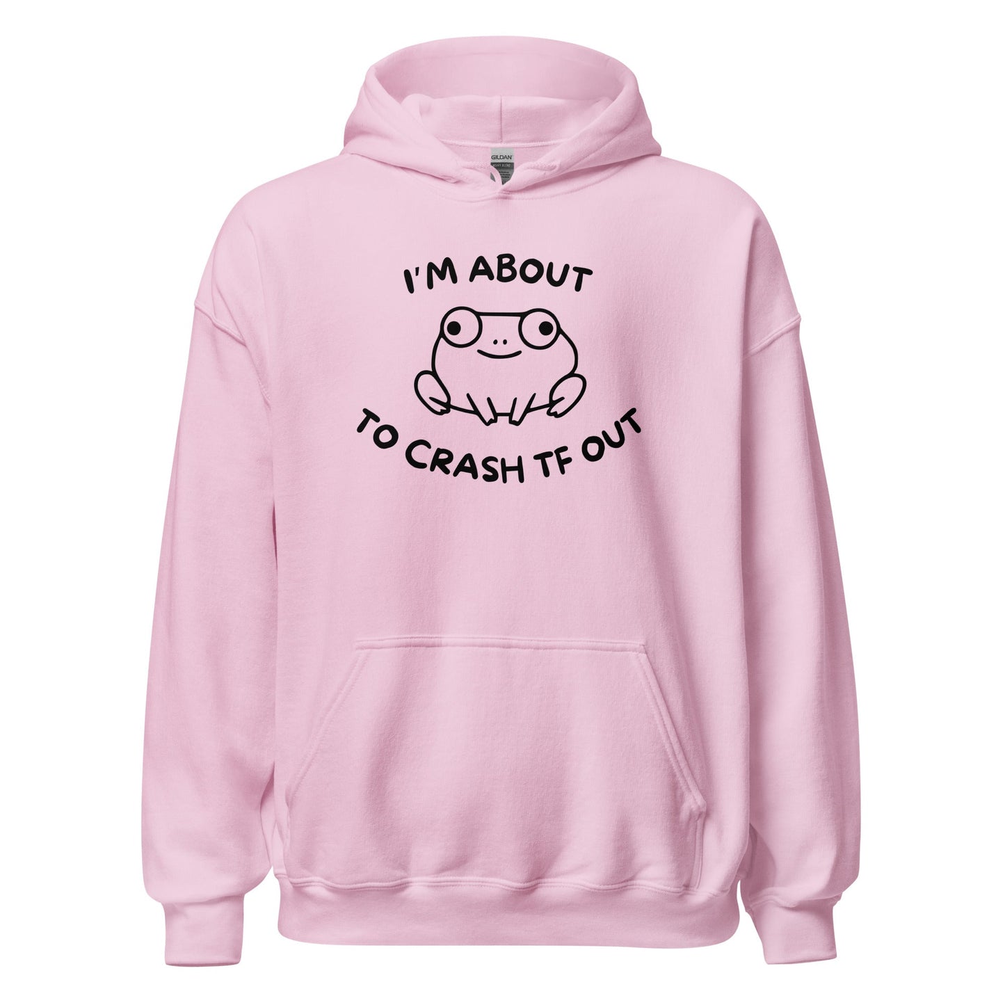 Crash TF Out Frog Hoodie - Inken Image