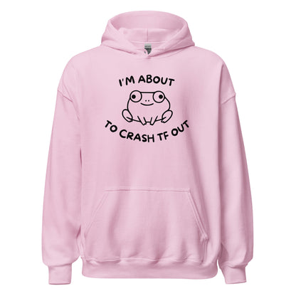Crash TF Out Frog Hoodie - Inken Image