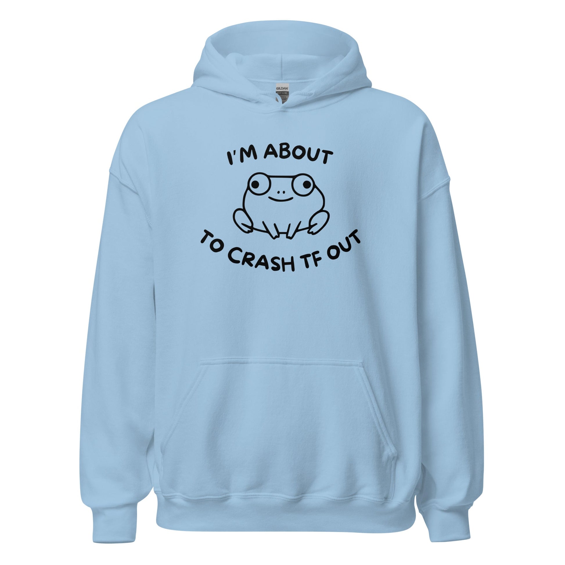 Crash TF Out Frog Hoodie - Inken Image