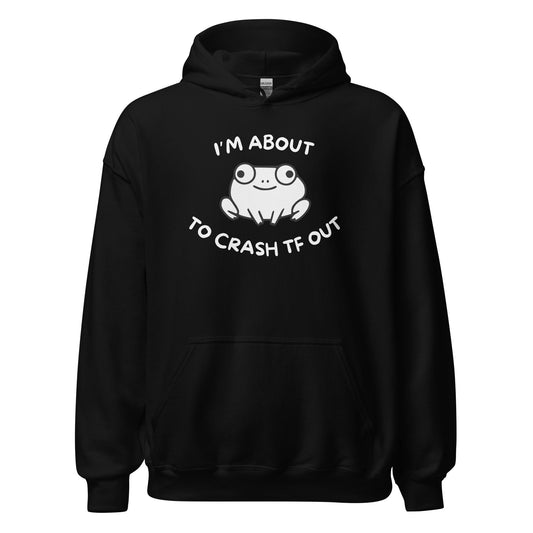 Crash TF Out Frog Hoodie - Inken Image