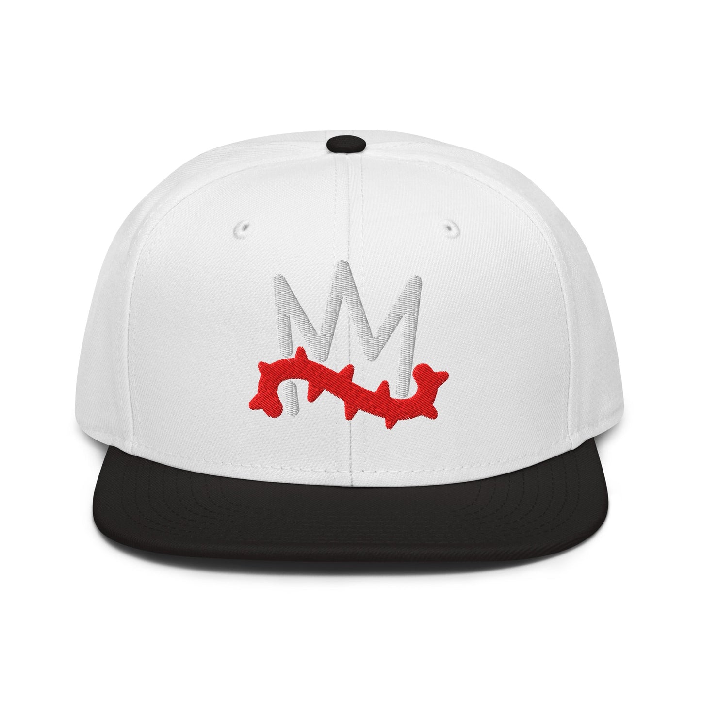 Crown of Thorns 3D Puff Embroidered Christian Snapback - Inken Image