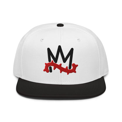 Crown of Thorns 3D Puff Embroidered Christian Snapback - Inken Image