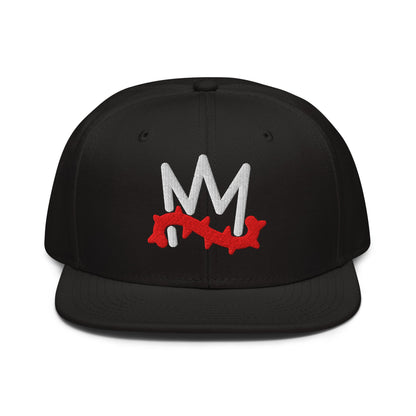 Crown of Thorns 3D Puff Embroidered Christian Snapback - Inken Image