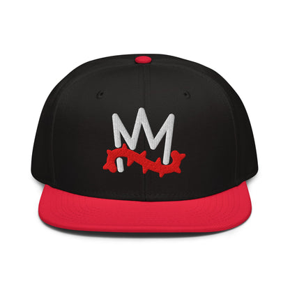 Crown of Thorns 3D Puff Embroidered Christian Snapback - Inken Image