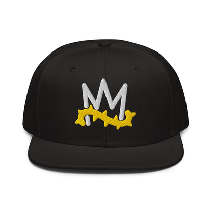 Crown of Thorns 3D Puff Embroidered Christian Snapback - Inken Image