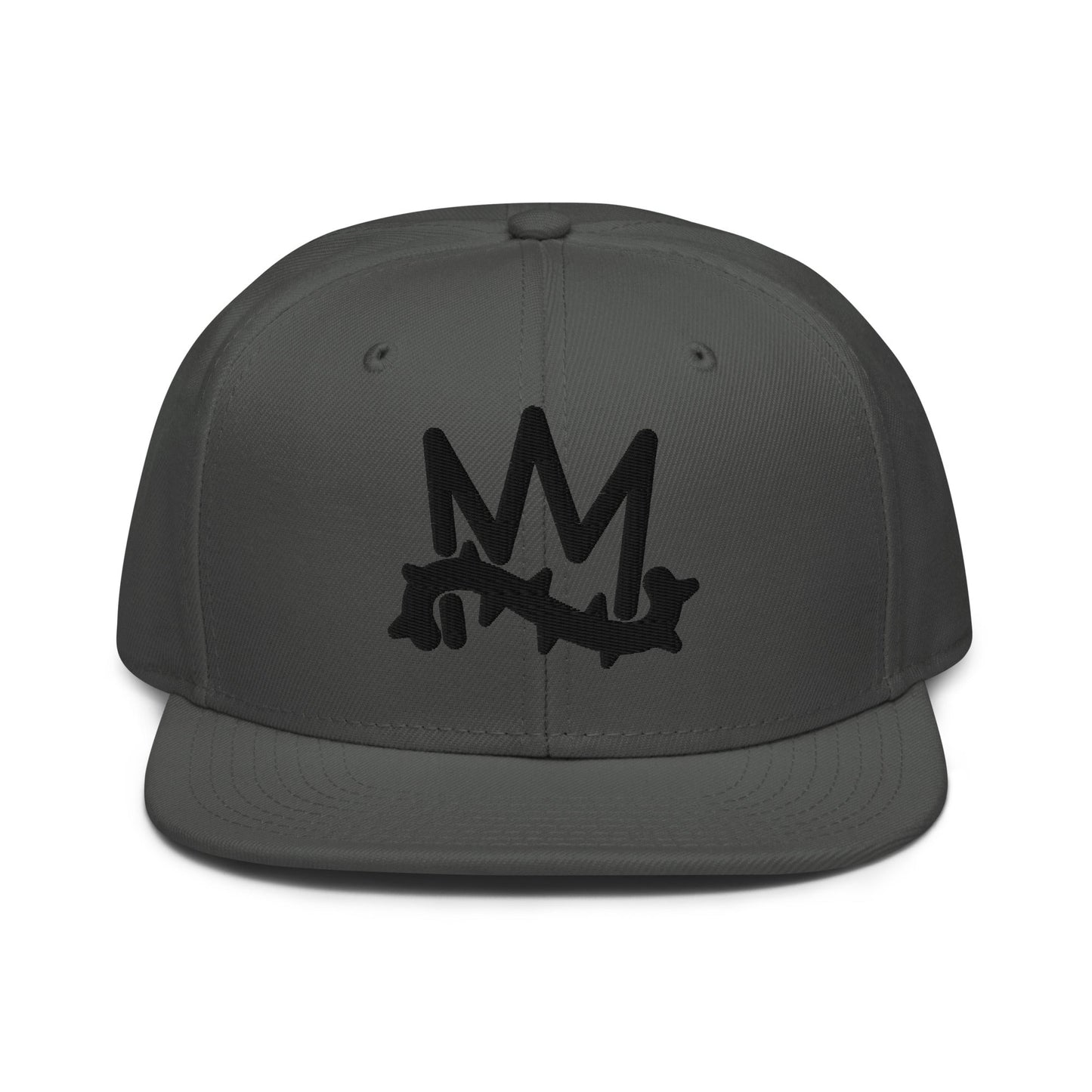 Crown of Thorns 3D Puff Embroidered Christian Snapback - Inken Image