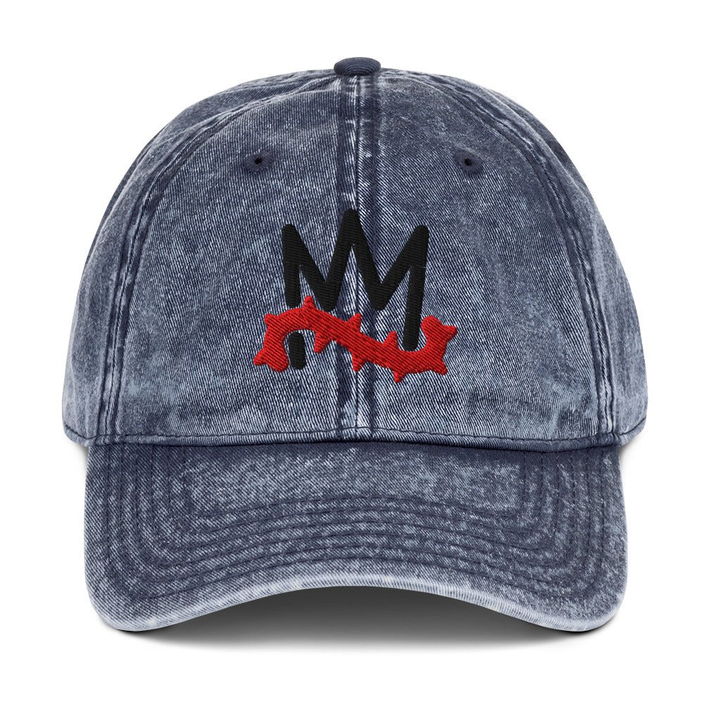 Crown of Thorns Christian Vintage Cap 3D Puff Embroidery - Inken Image