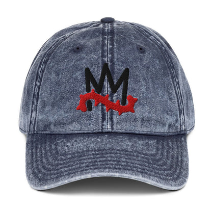 Crown of Thorns Christian Vintage Cap 3D Puff Embroidery - Inken Image