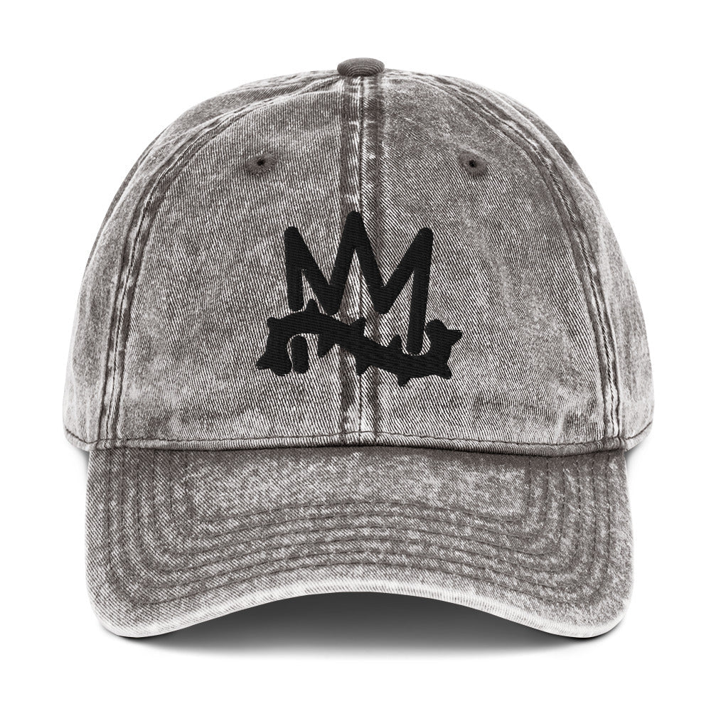 Crown of Thorns Christian Vintage Cap 3D Puff Embroidery - Inken Image