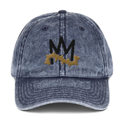 Crown of Thorns Christian Vintage Cap 3D Puff Embroidery - Inken Image