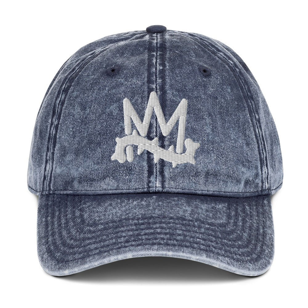 Crown of Thorns Christian Vintage Cap 3D Puff Embroidery - Inken Image