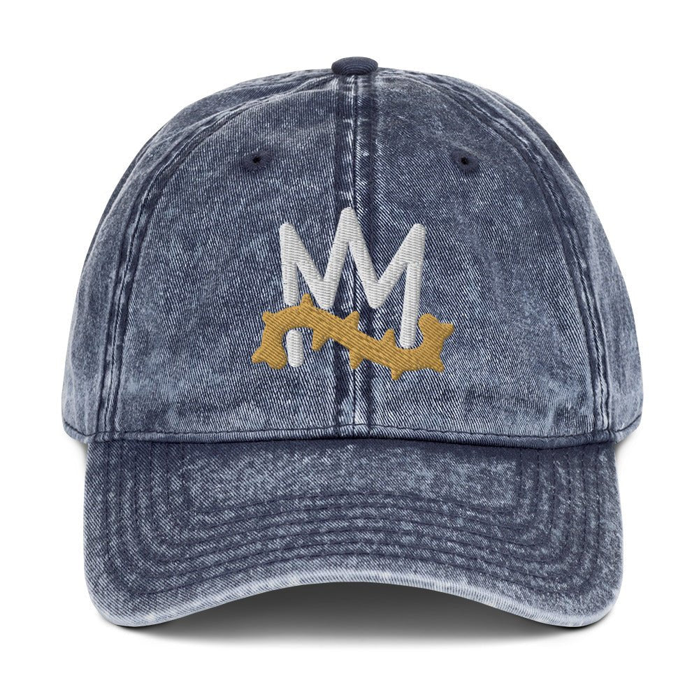 Crown of Thorns Christian Vintage Cap 3D Puff Embroidery - Inken Image
