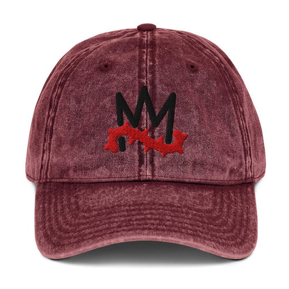 Crown of Thorns Christian Vintage Cap 3D Puff Embroidery - Inken Image