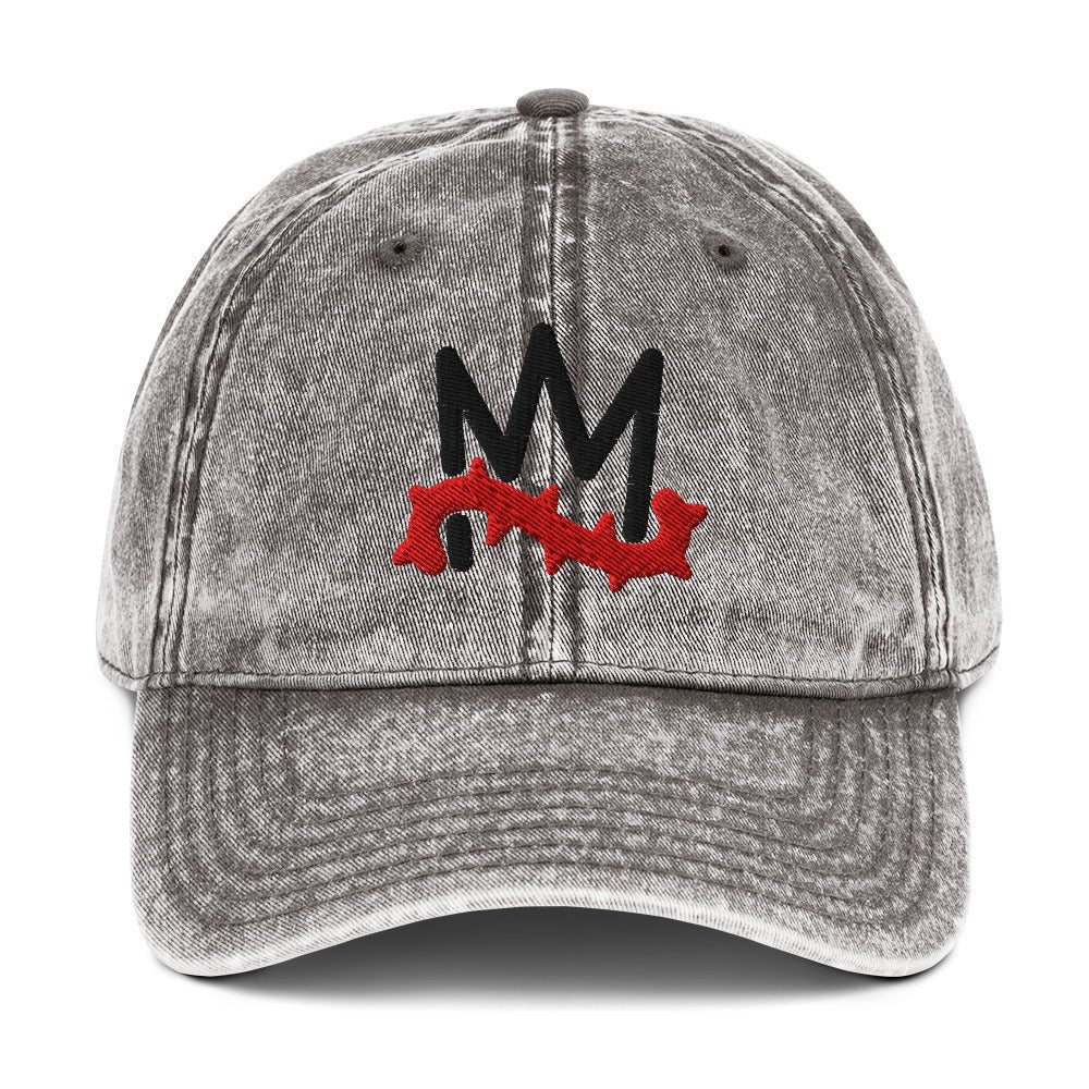 Crown of Thorns Christian Vintage Cap 3D Puff Embroidery - Inken Image