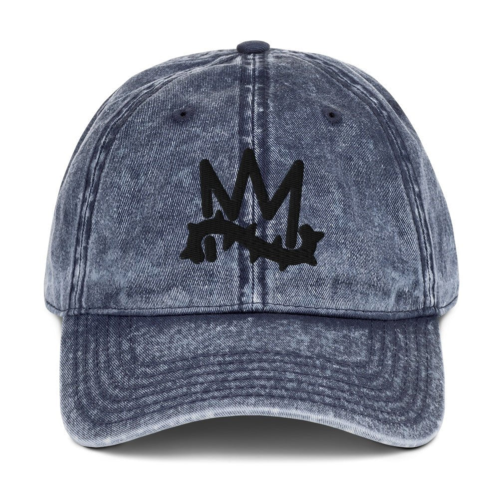 Crown of Thorns Christian Vintage Cap 3D Puff Embroidery - Inken Image
